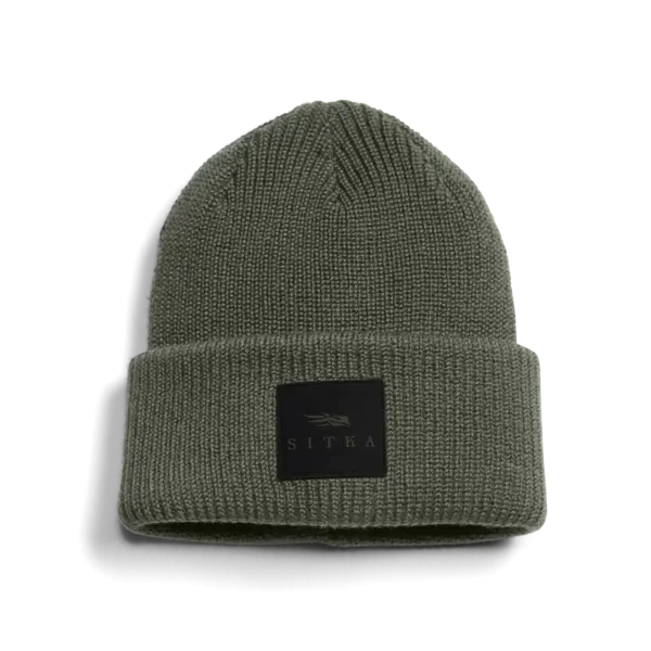 Sitka Double Cuff Acrylic Knit Beanie