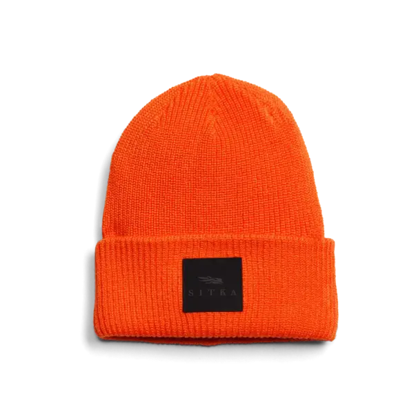 Sitka Double Cuff Acrylic Knit Beanie