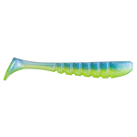 X Zone Pro Series Swammer 4" Electric Blue Chartreuse