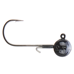 X Zone Tungsten Ball Head Jig Black 3/8oz 1/0 2-pk