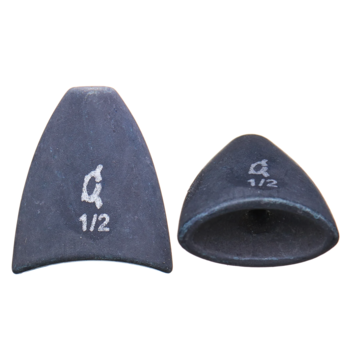 X Zone Tungsten Arrowhead Weight Black 1/2oz 2-pk
