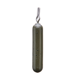 X Zone Tungsten Skinny Drop Shot Weight 3/16oz Green Pumpkin