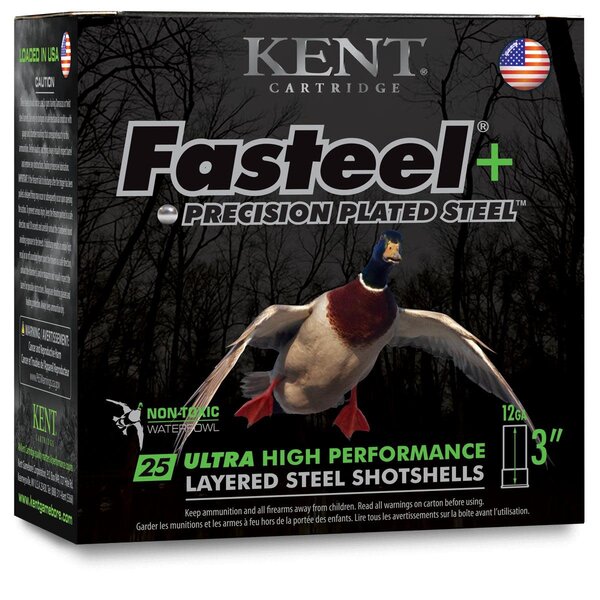 Kent Fasteel +2 Layered 12ga, 3.5", 1 1/2oz 1450FPS #BBX2