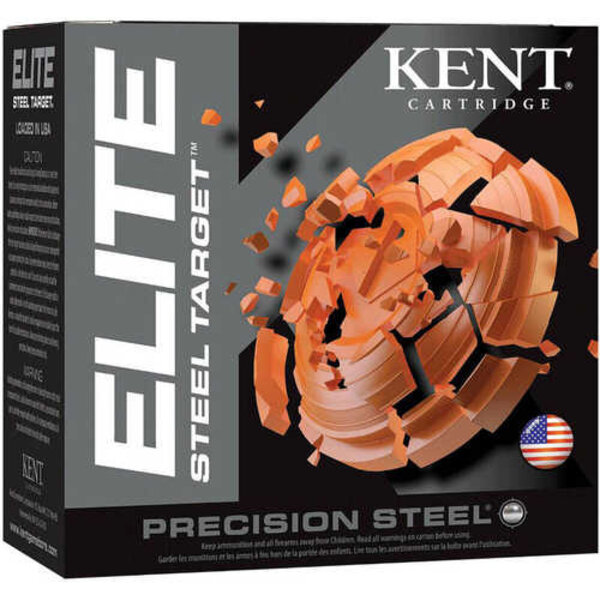 Kent Elite Steel Target Ammo, 12ga 2-3/4" 1oz #7 Shot 1290fps 25rds