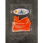 North Shore Tackle Trout Worm's 2" Creamsicle