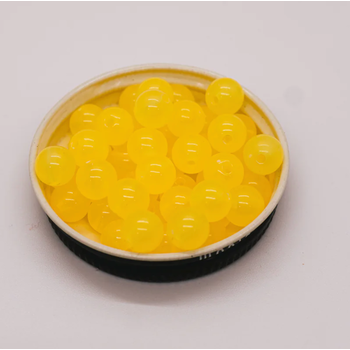 Bounty Tackle Acrylic Bead 8mm Melo Yellow