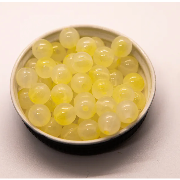 Bounty Tackle Acrylic Bead 8mm Lemonade
