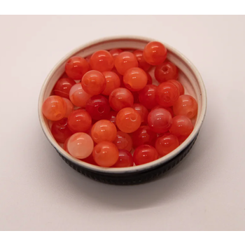 Bounty Tackle Acrylic Bead 8mm Ice Red