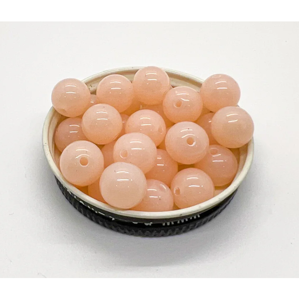 Bounty Tackle Acrylic Bead 8mm Bubblegum Bling