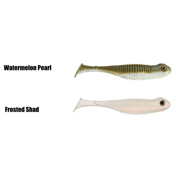 Great Lakes Finesse Dropkick Shad 2.75" 5-pk