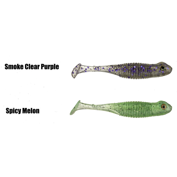 Great Lakes Finesse Dropkick Shad 2.75" 5-pk