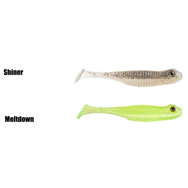 Great Lakes Finesse Dropkick Shad 2.75" 5-pk