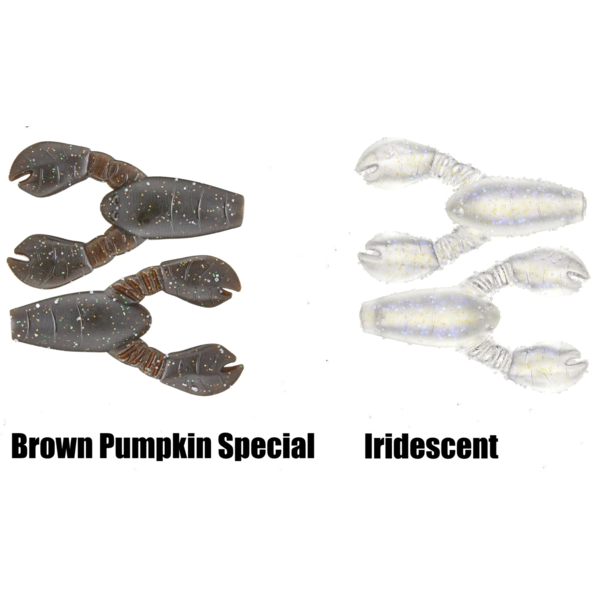 Great Lakes Finesse Micro Snack Craw 1.7" 8-pk