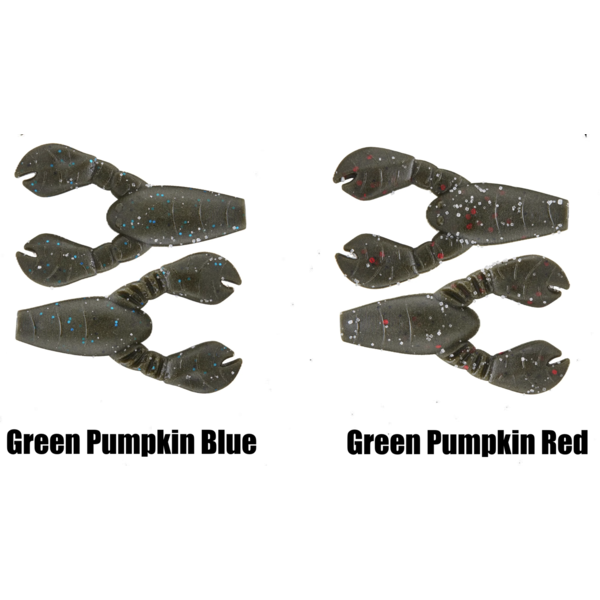 Great Lakes Finesse Micro Snack Craw 1.7" 8-pk