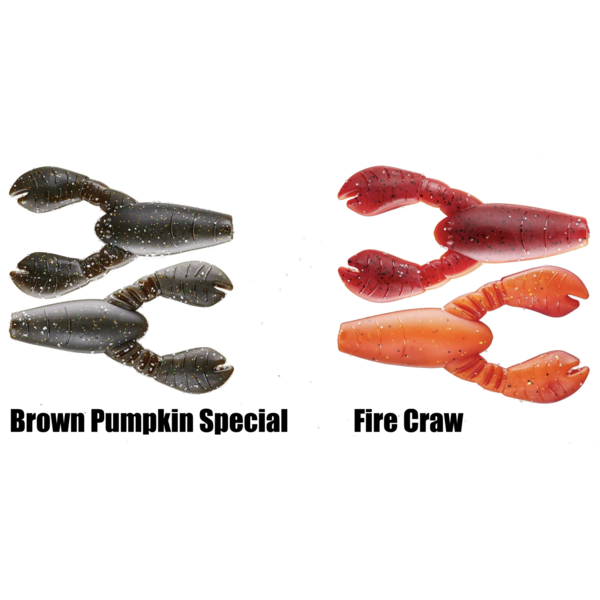 Great Lakes Finesse Snack Craw 2.1" 6-pk
