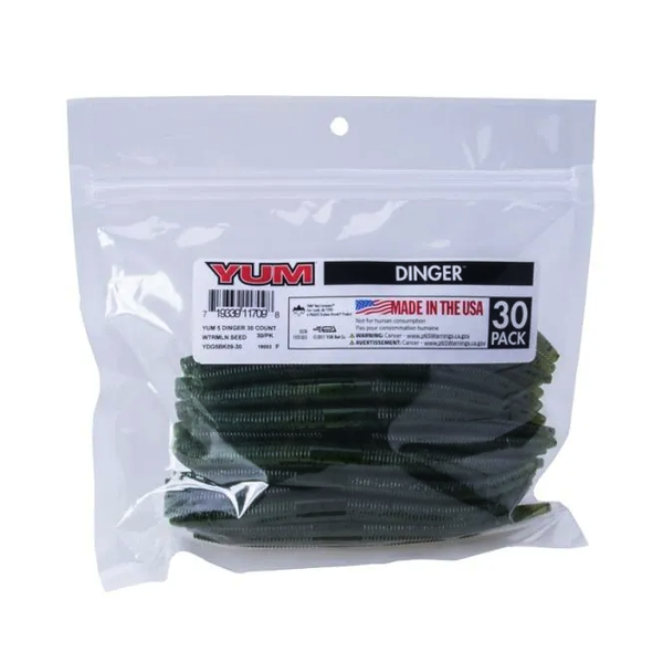 Yum Dinger 5" Watermelon Seed 30-pk