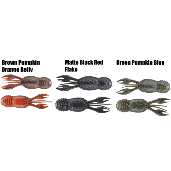Great Lakes Finesse Micro 2" Juvy Craw 8-pk