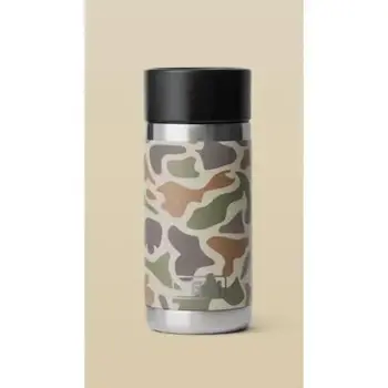 Yeti Rambler 355mL Travel Water Bottle . Tan Camo