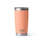 Yeti Rambler 591mL Tumbler w/MagSlider Lid. Low country Peach