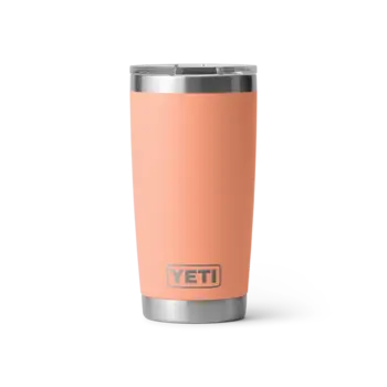 Yeti Rambler 591mL Tumbler w/MagSlider Lid. Low country Peach