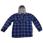 Backwoods Backwoods Sherpa Lumberjack Jacket Blue L