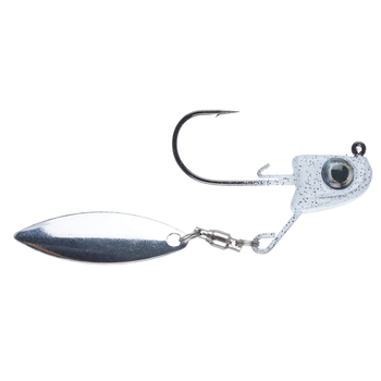 Great Lakes Finesse Micro Sneaky Underspin Silver Blade 1-pk