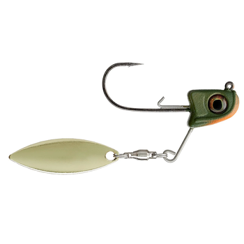 Great Lakes Finesse Micro Sneaky Underspin Gold Blade 1-pk