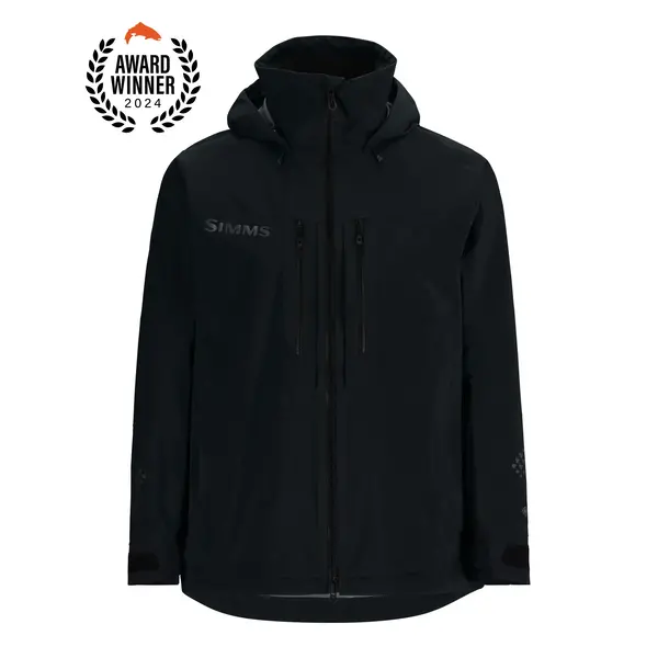 Simms ProDry Fishing Jacket. Black