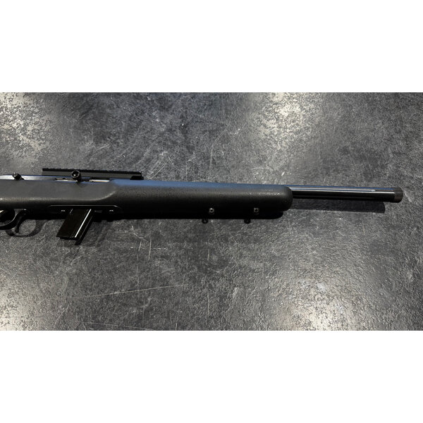 Savage Savage 64 TR-SR, 22 LR, Semi-Auto, Synthetic / Blue, 16.5" Heavy Barrel, Threaded Muzzle