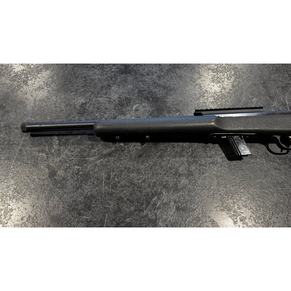Savage Savage 64 TR-SR, 22 LR, Semi-Auto, Synthetic / Blue, 16.5" Heavy Barrel, Threaded Muzzle