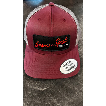 Gagnon Sports Classic Cap Snap Back Maroon/Slate