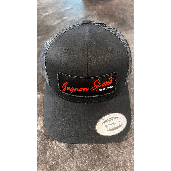 Gagnon Sports Classic Cap Snap Back Black