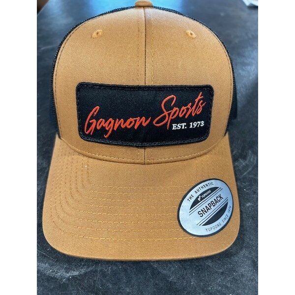 Gagnon Sports Classic Cap Snap Back Coyote