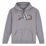 Simms Unisex Hook & Loop Hoody. Grey Heather