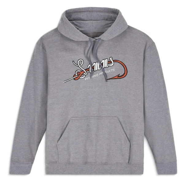 Simms Unisex Hook & Loop Hoody. Grey Heather