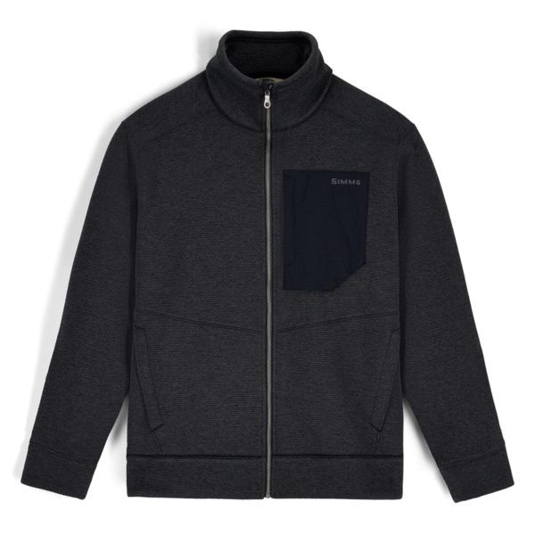 Simms Men's Harbor Fleece Black Heather