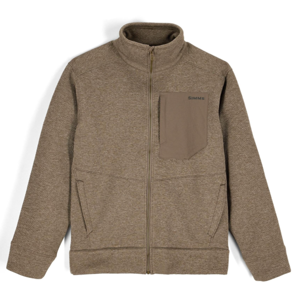 Simms Men's Harbor Fleece Sturgeon Heather
