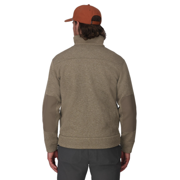Simms M's Harbor Fleece. Sturgeon Heather