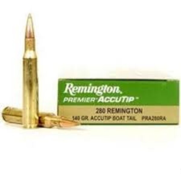 Remington Ammo Premier 280 Remington AccuTip 140 GR