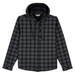Simms Men's Coldweather Hoody Plaid Black