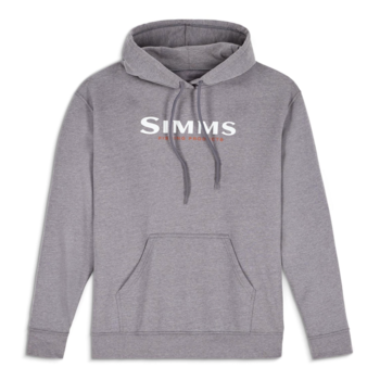 Simms Unisex Simms Logo Hoody Grey Heather