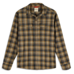 Simms Men's Gallatin Flannel LS Shirt. Kennebec Plaid: Stone