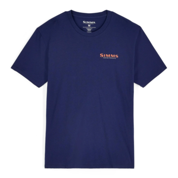 Simms Men's Bass Ruler T-Shirt Navy