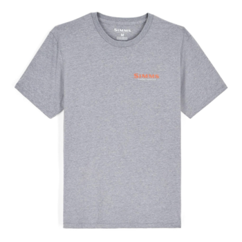 Simms Men's Bass Ruler T-Shirt Athletic Heather