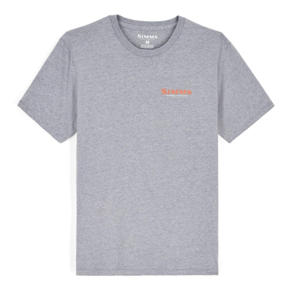 Simms Men's Bass Ruler T-Shirt Athletic Heather