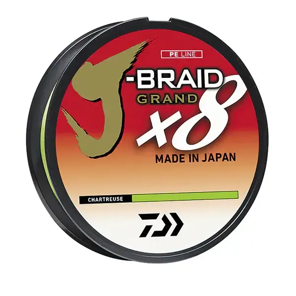 Daiwa Daiwa J-Braid X8 Grand 15lb 150yd Chartreuse