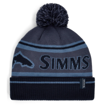 Simms Tie-Up Pom Beanie Huckleberry