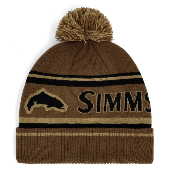 Simms Tie-Up Pom Beanie Jasper