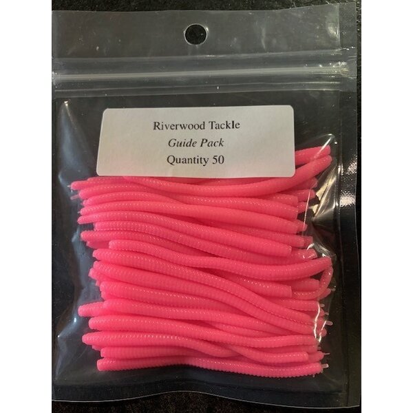 Riverwood "Guide Pack" 3" Trout Worms. 50-pk