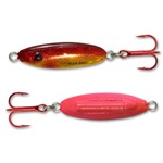 Northland Buck-Shot Rattle Spoon. 3/8oz Super Glo Goldfish